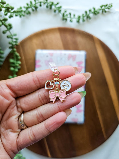 Coquette Bow Charm Stack