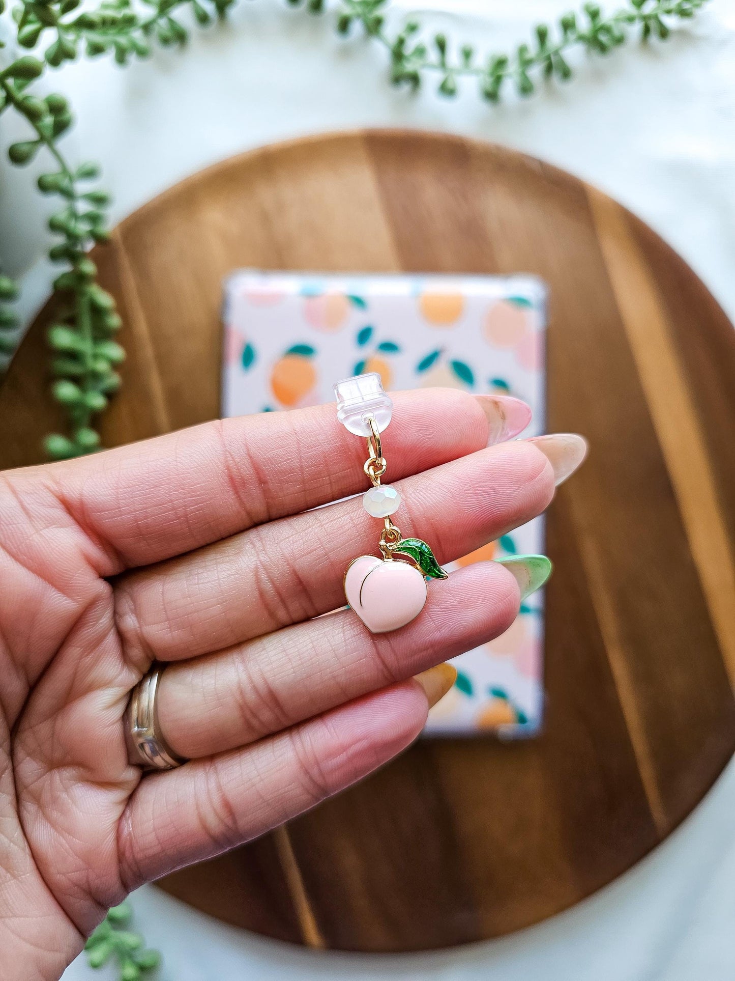 Peaches & Cream Charm