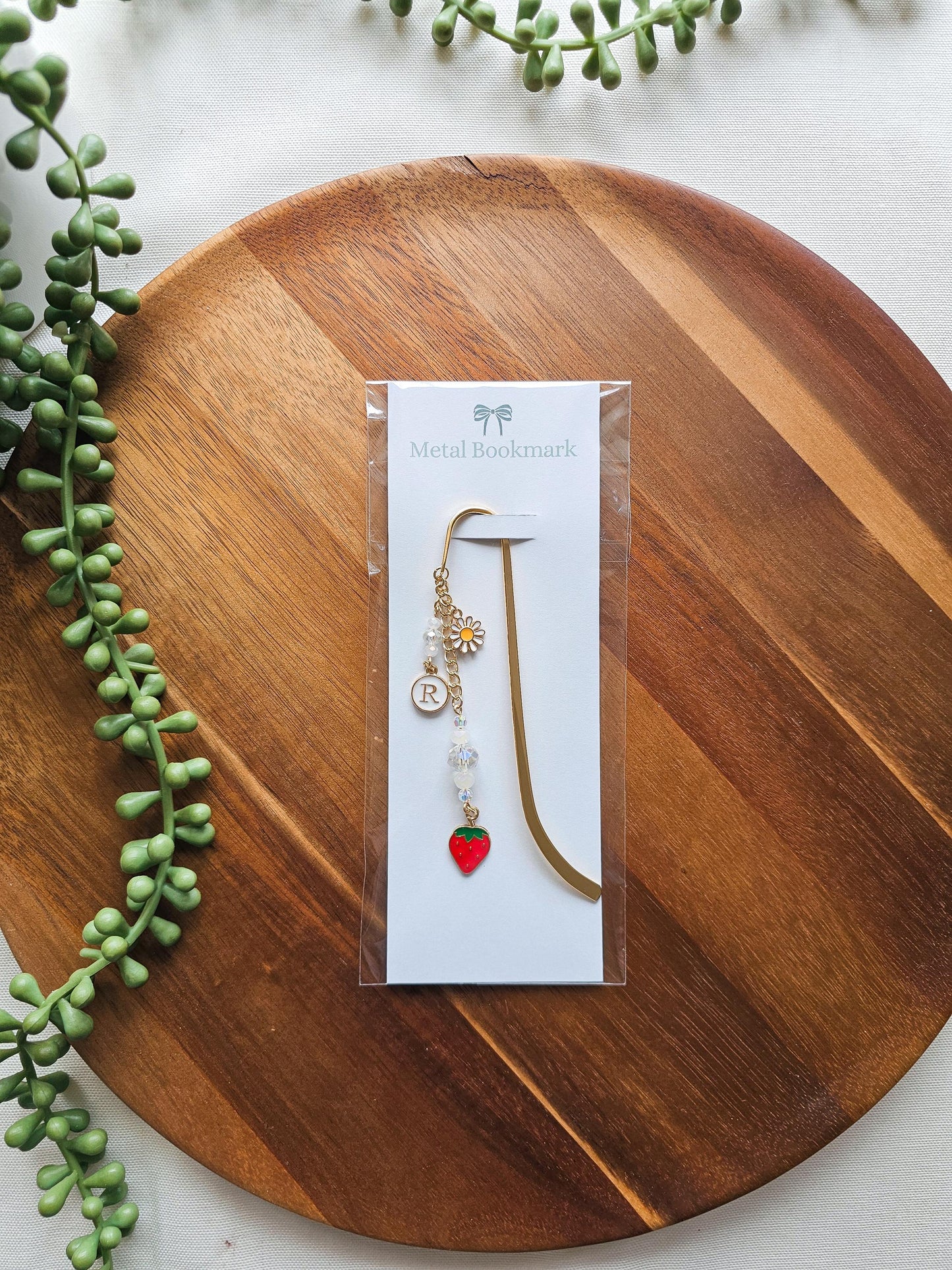 Strawberry Fields | Layered Charm Bookmark