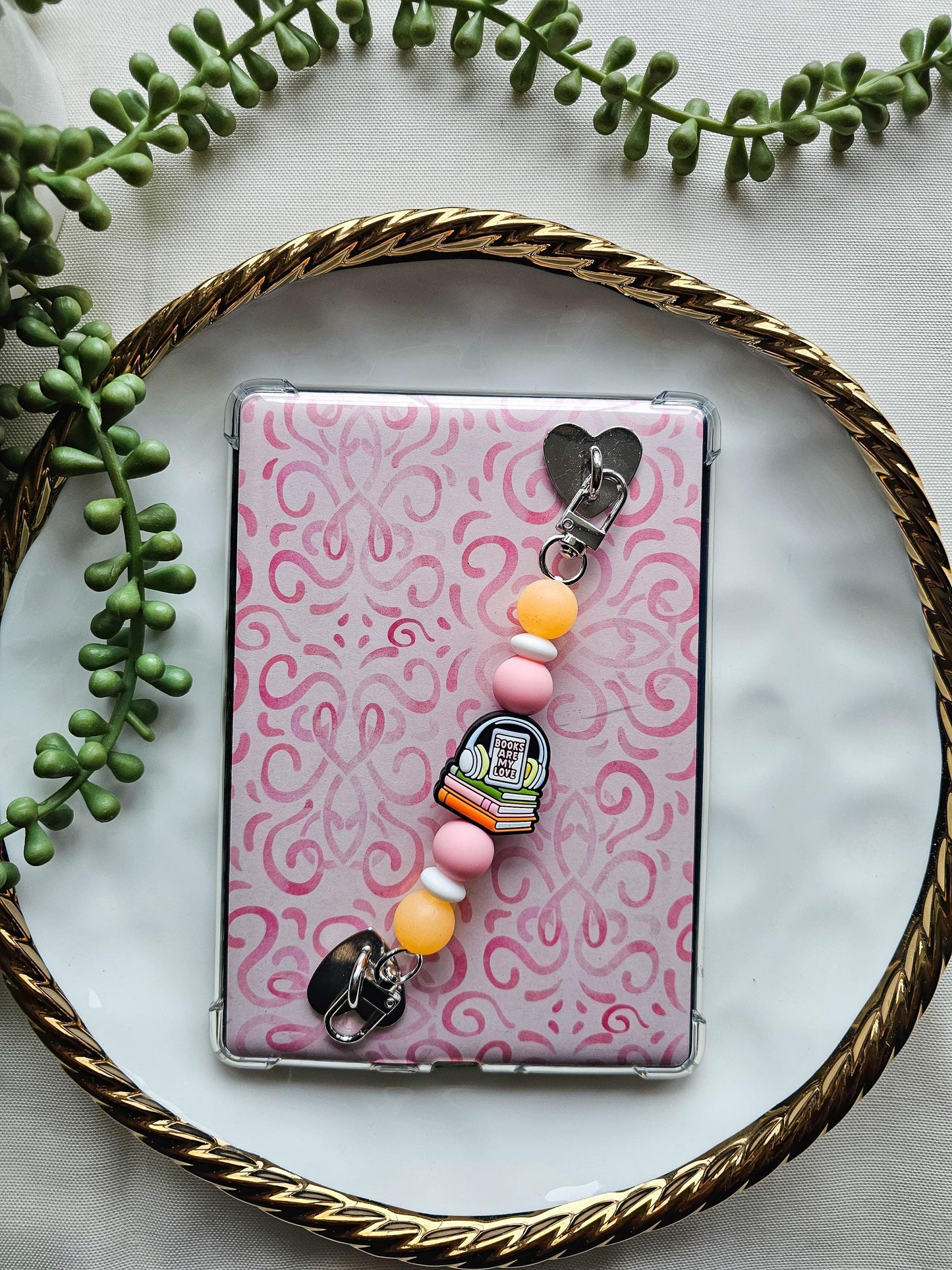 Books Are My Love Kindle Strap