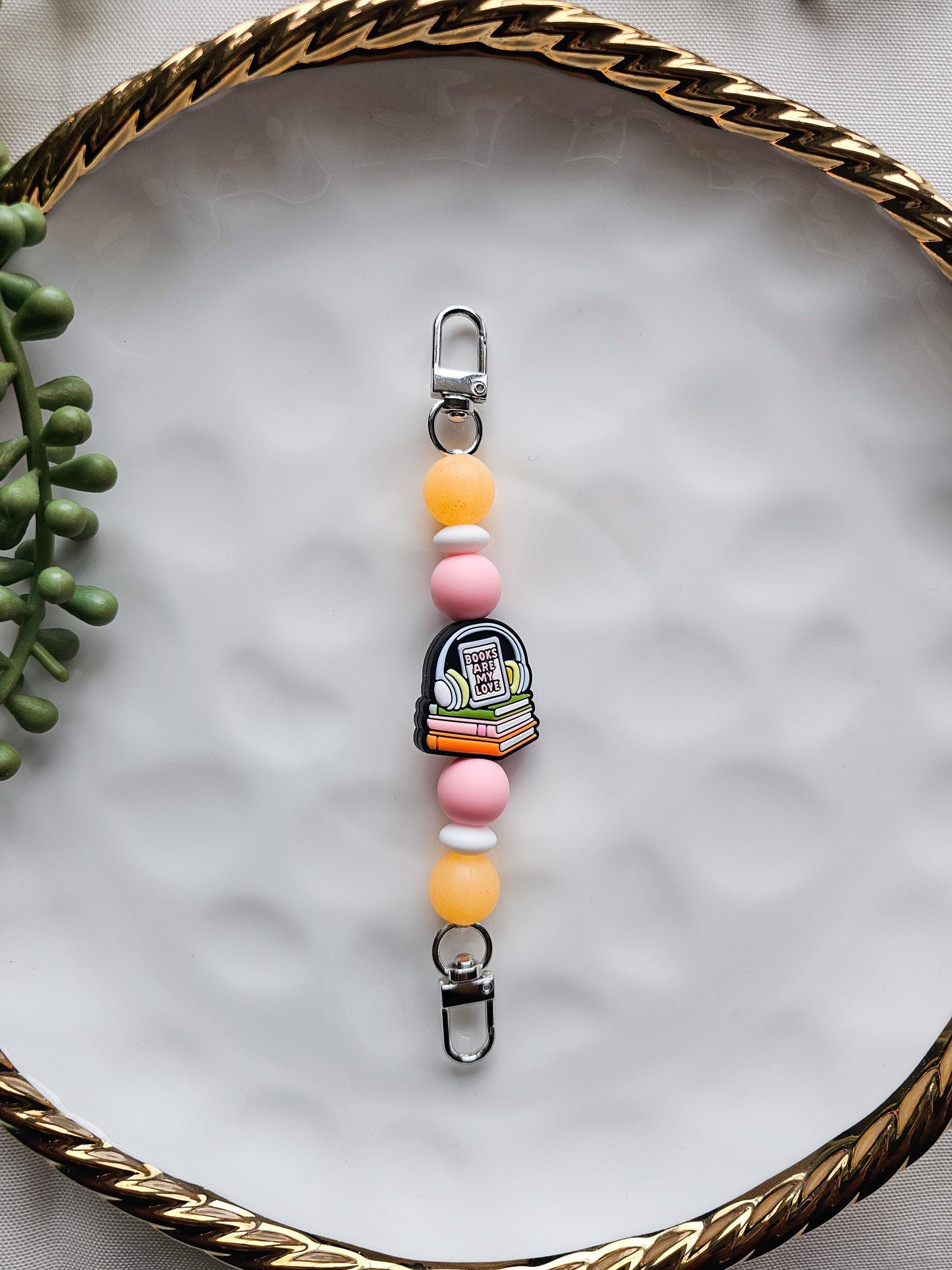 Books Are My Love Kindle Strap