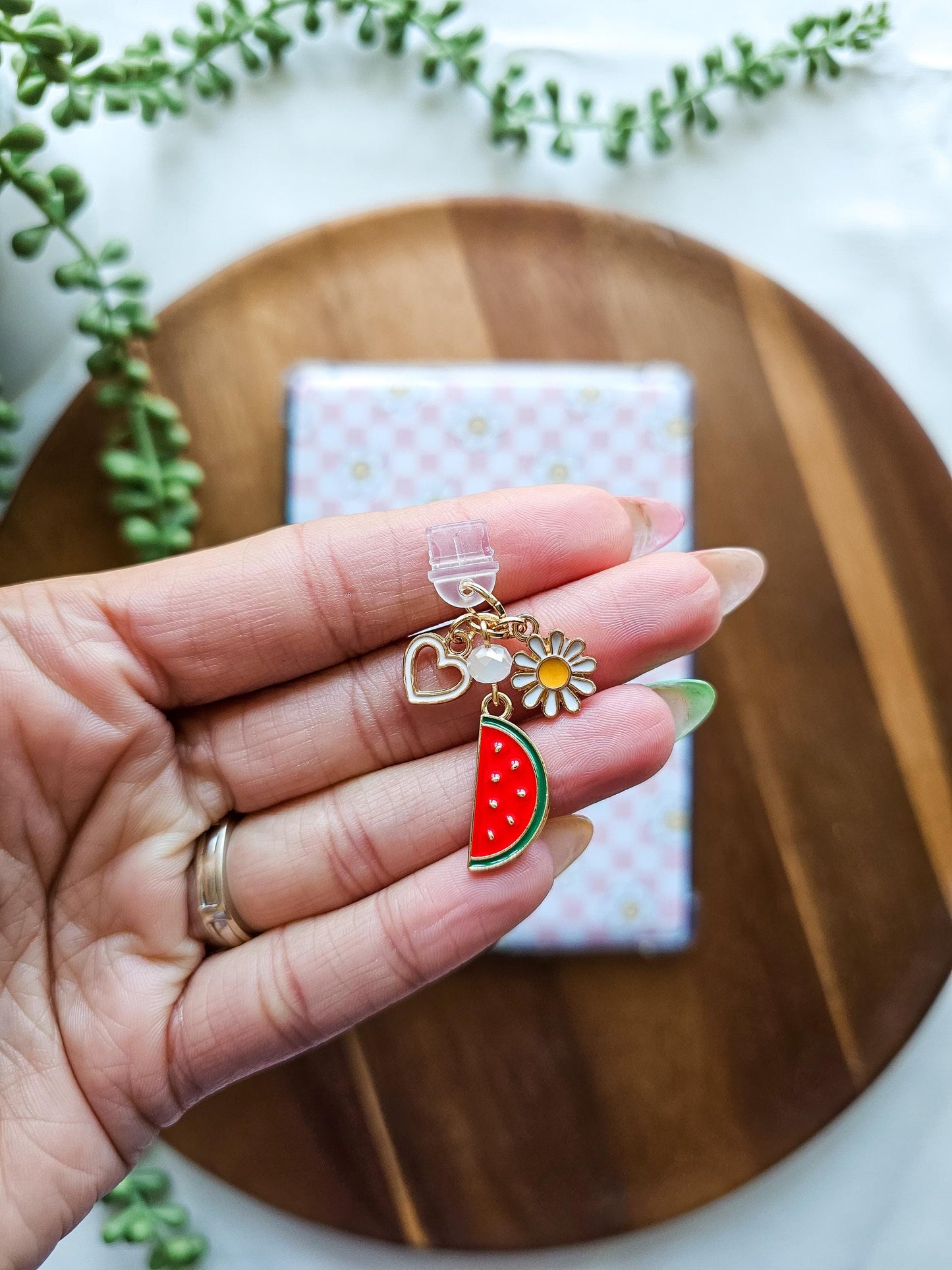 Watermelon Picnic Charm Stack