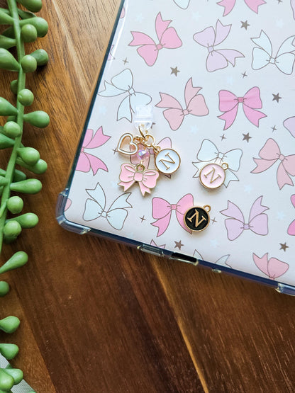 Coquette Bow Charm Stack