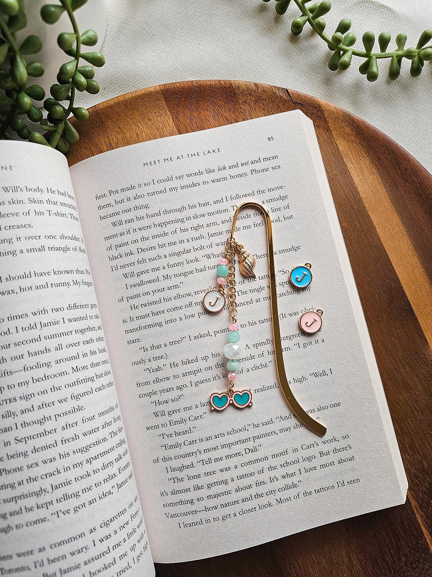 Sunlit Chapters | Layered Charm Bookmark