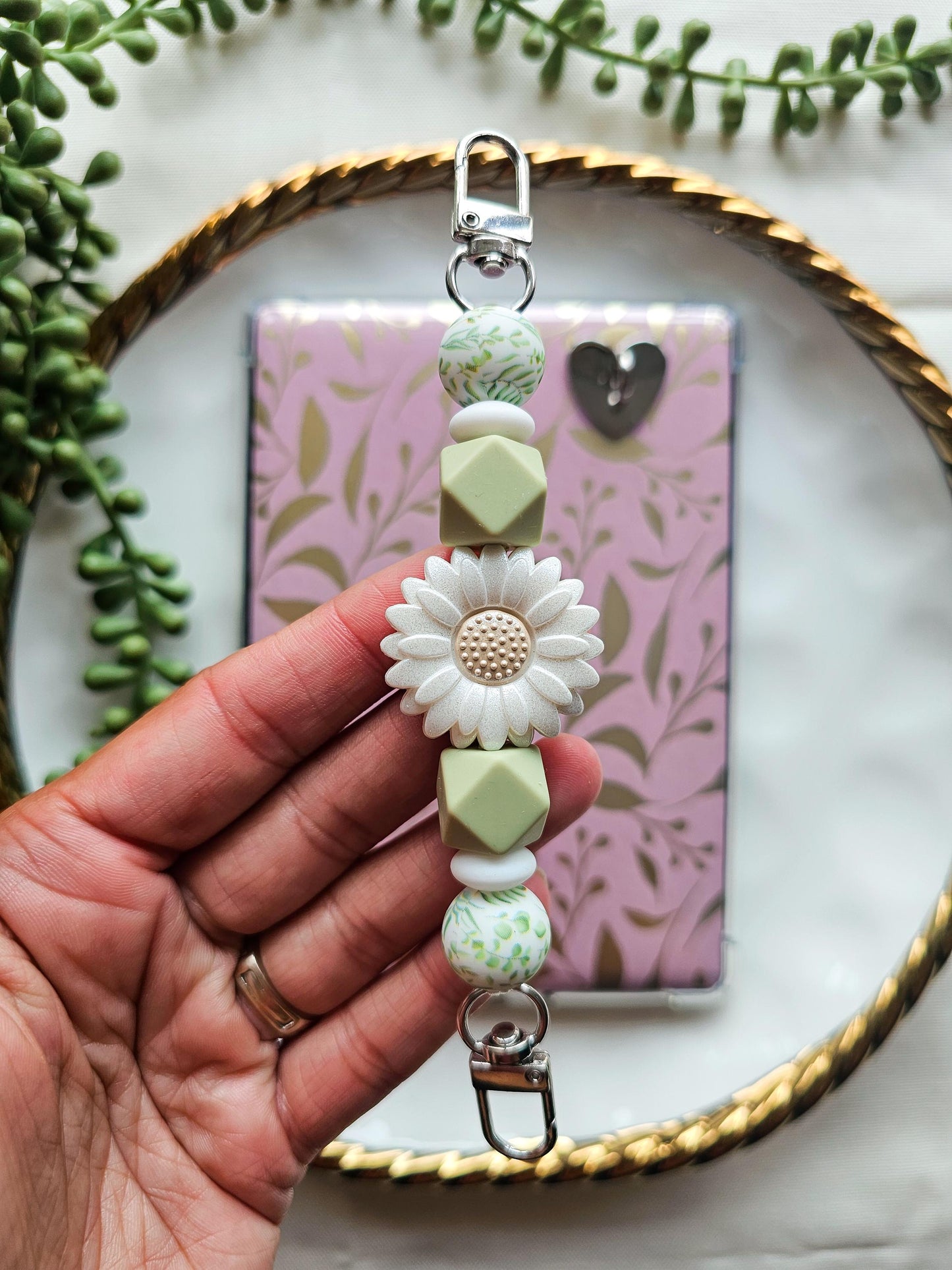 Golden Daisy Kindle Strap