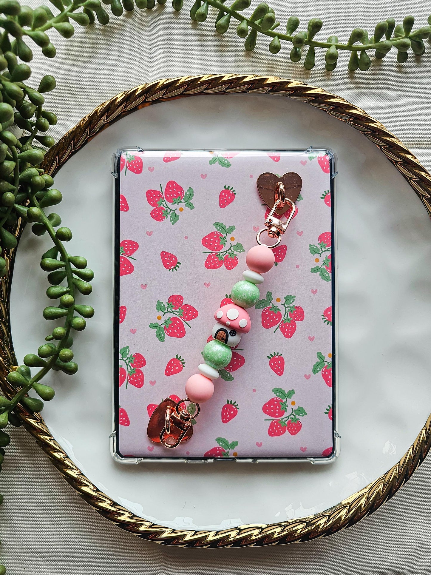 Mushroom Cottage Kindle Strap