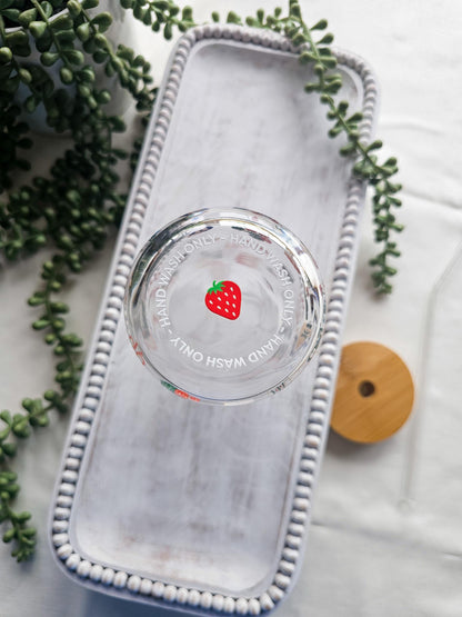 Cottage Breakfast Glass Coffee Cup