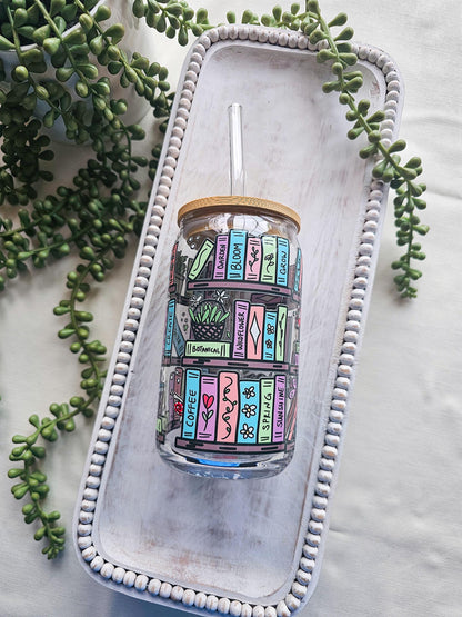 Endless TBR Glass Coffee Cup