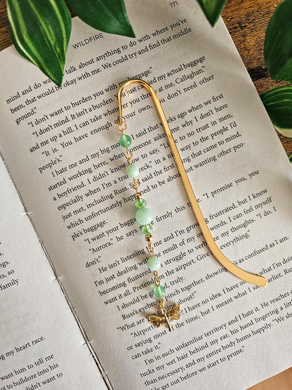 Dragonfly Charm Bookmark