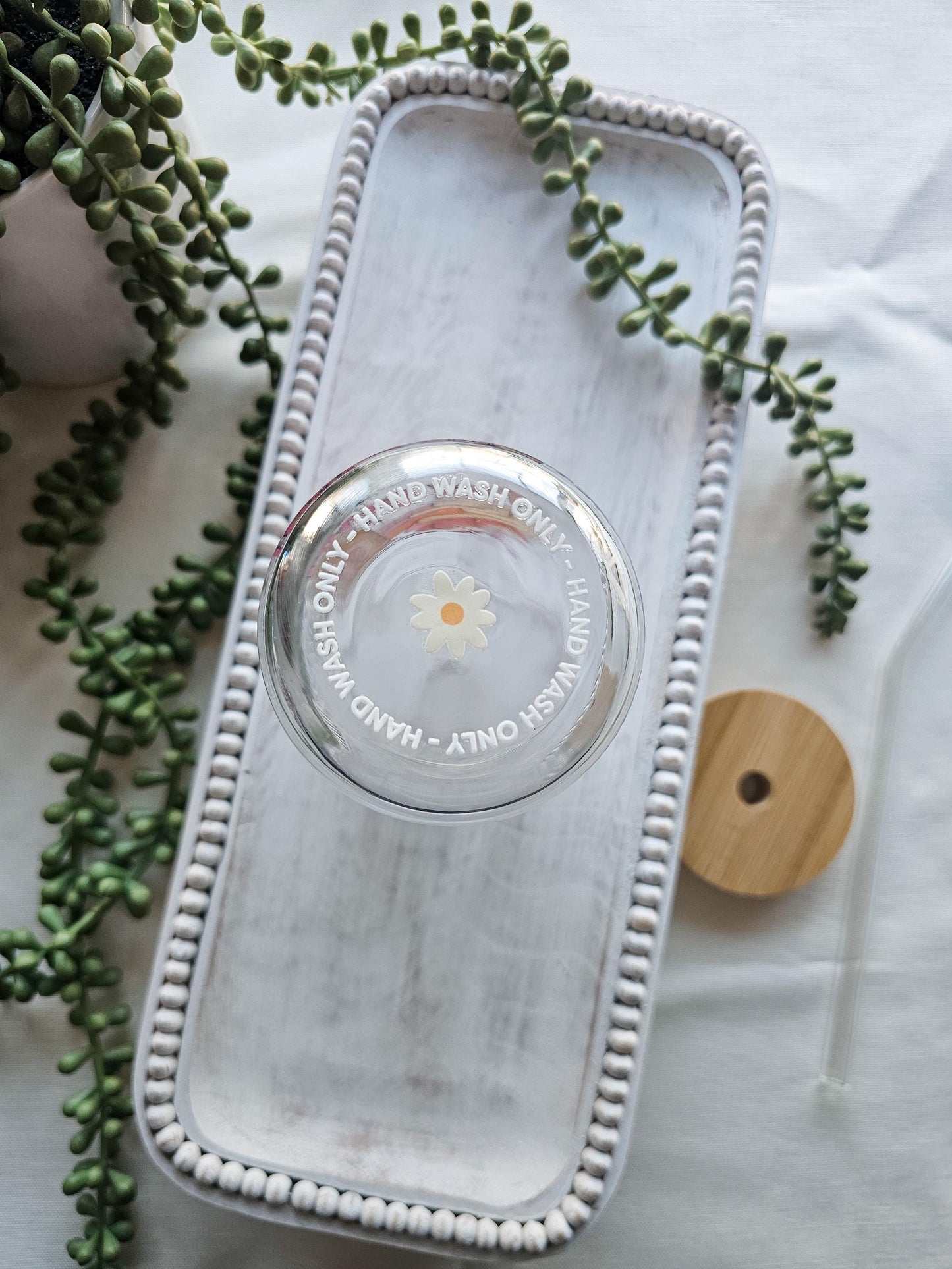 Just A Girl Glass Coffee Cup