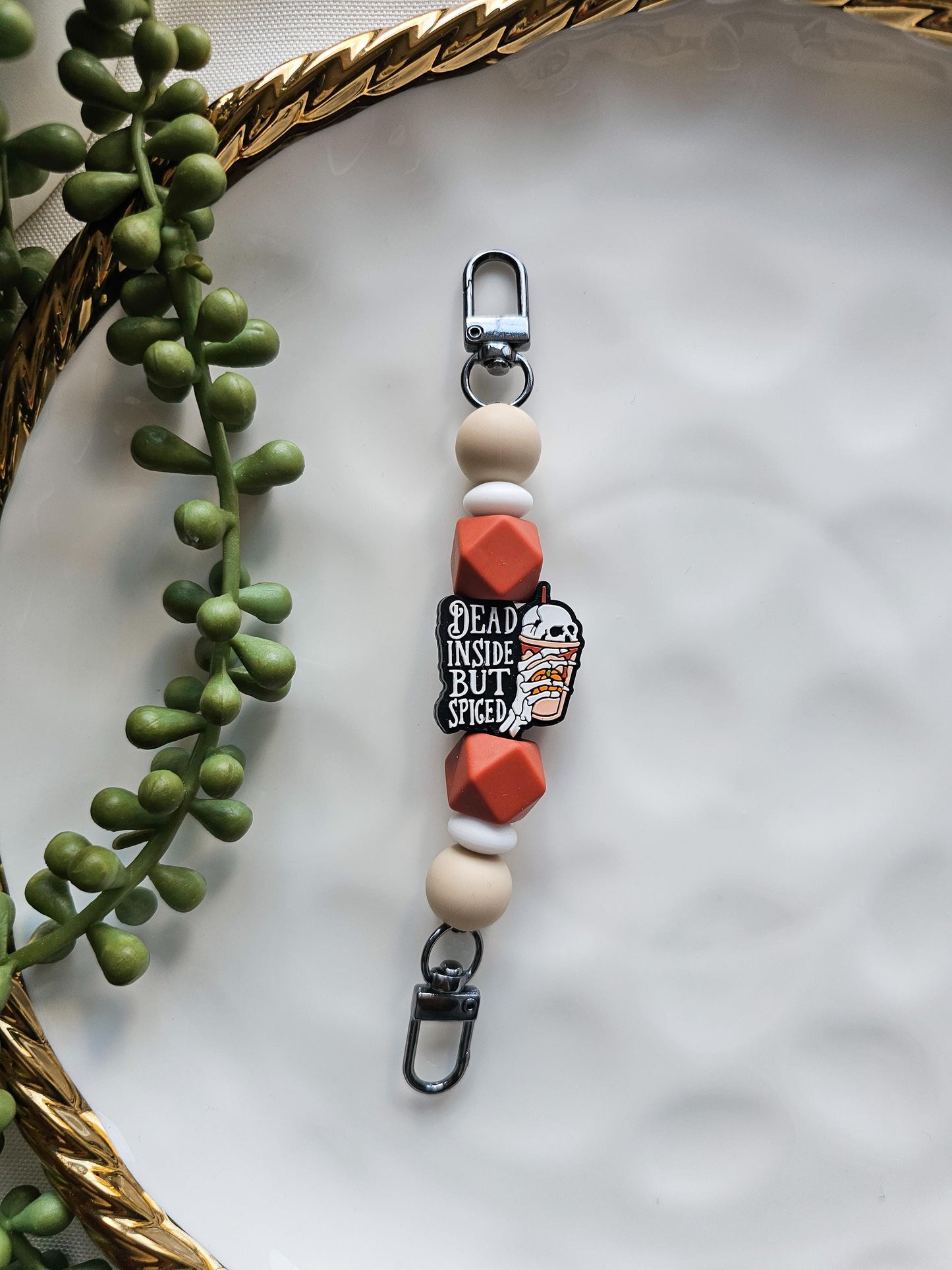 Dead Inside But Spiced Kindle Strap