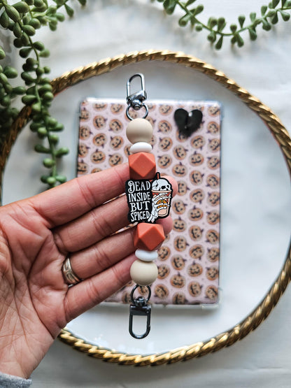 Dead Inside But Spiced Kindle Strap