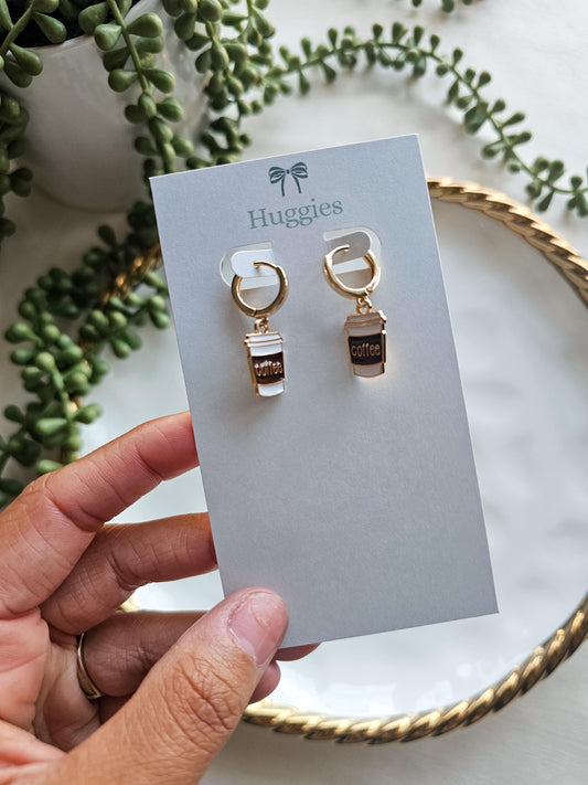 Go Go Juice | Huggie Charm Earrings