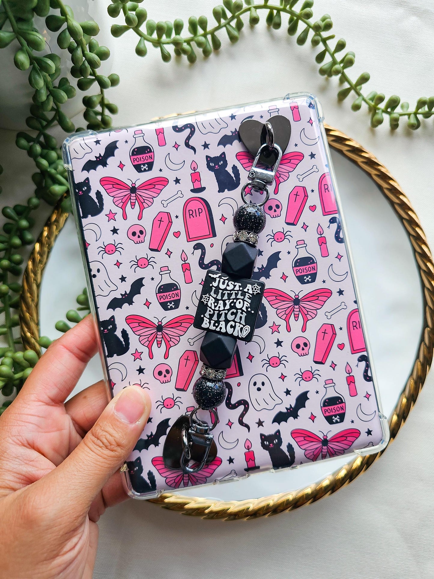 Pitch Black Kindle Strap