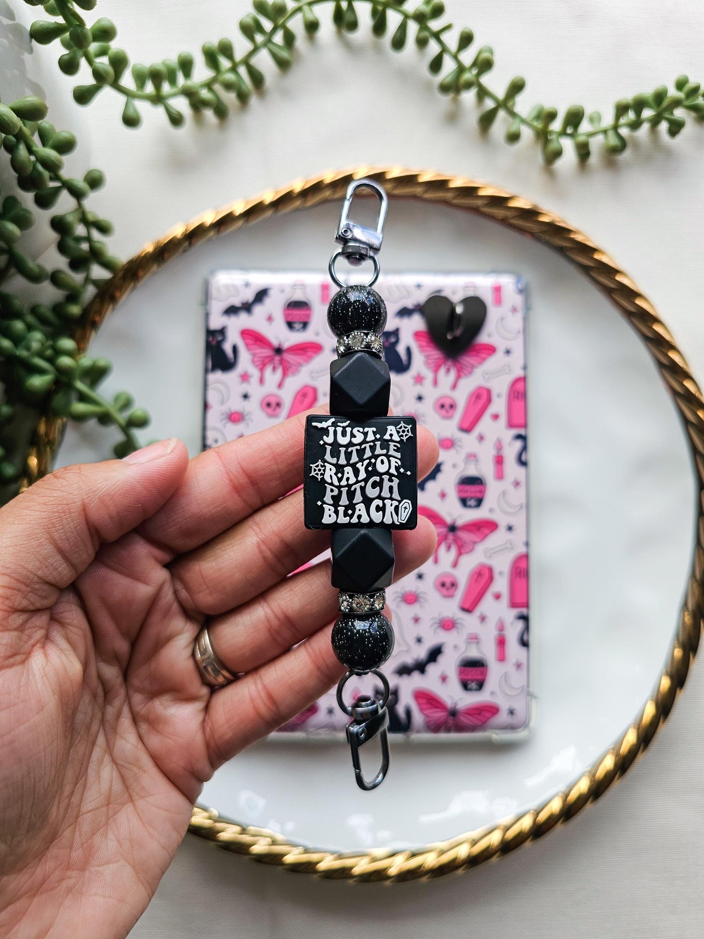 Pitch Black Kindle Strap