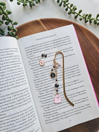 Pink Apparition | Layered Charm Bookmark