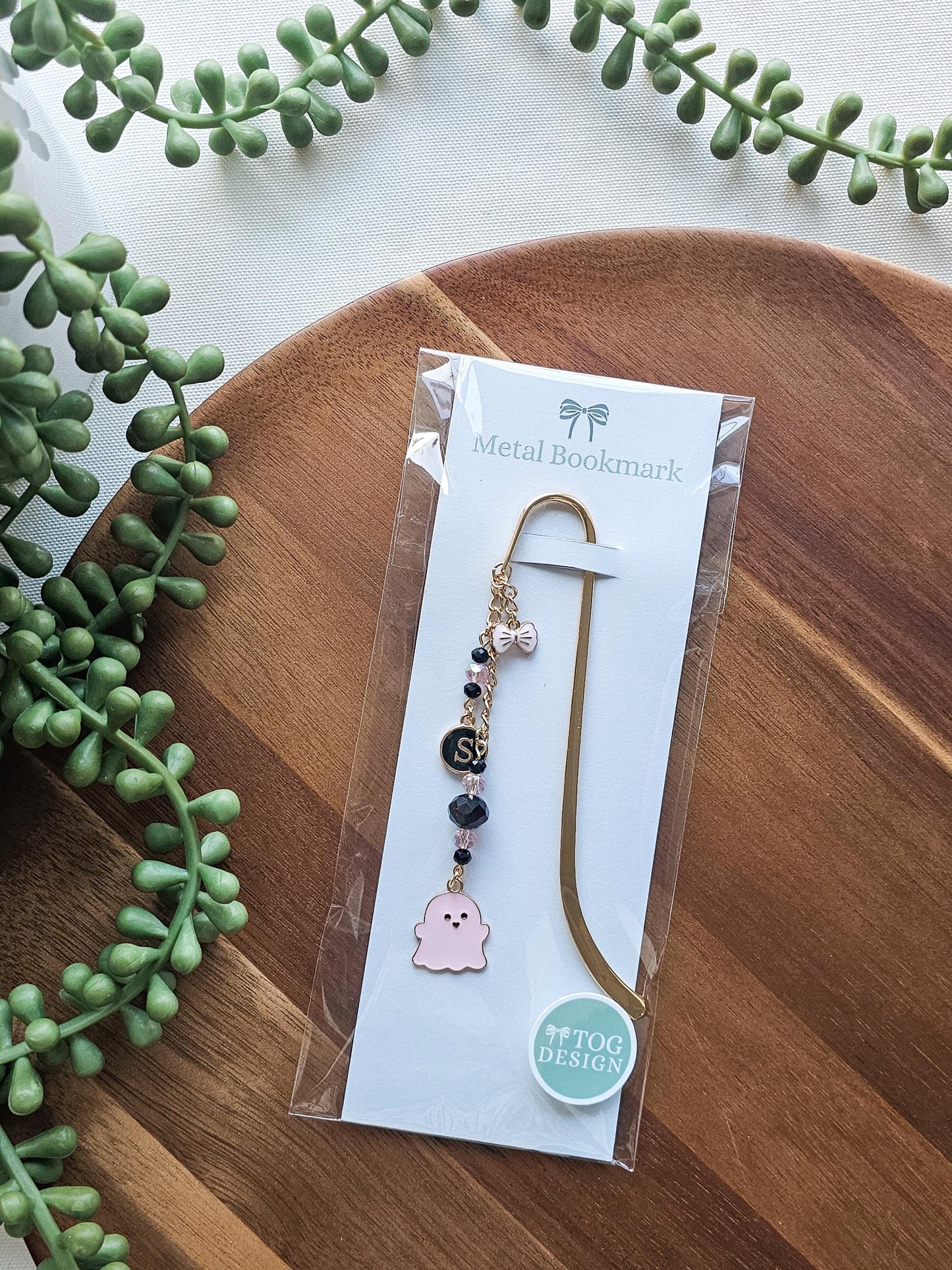 Pink Apparition | Layered Charm Bookmark