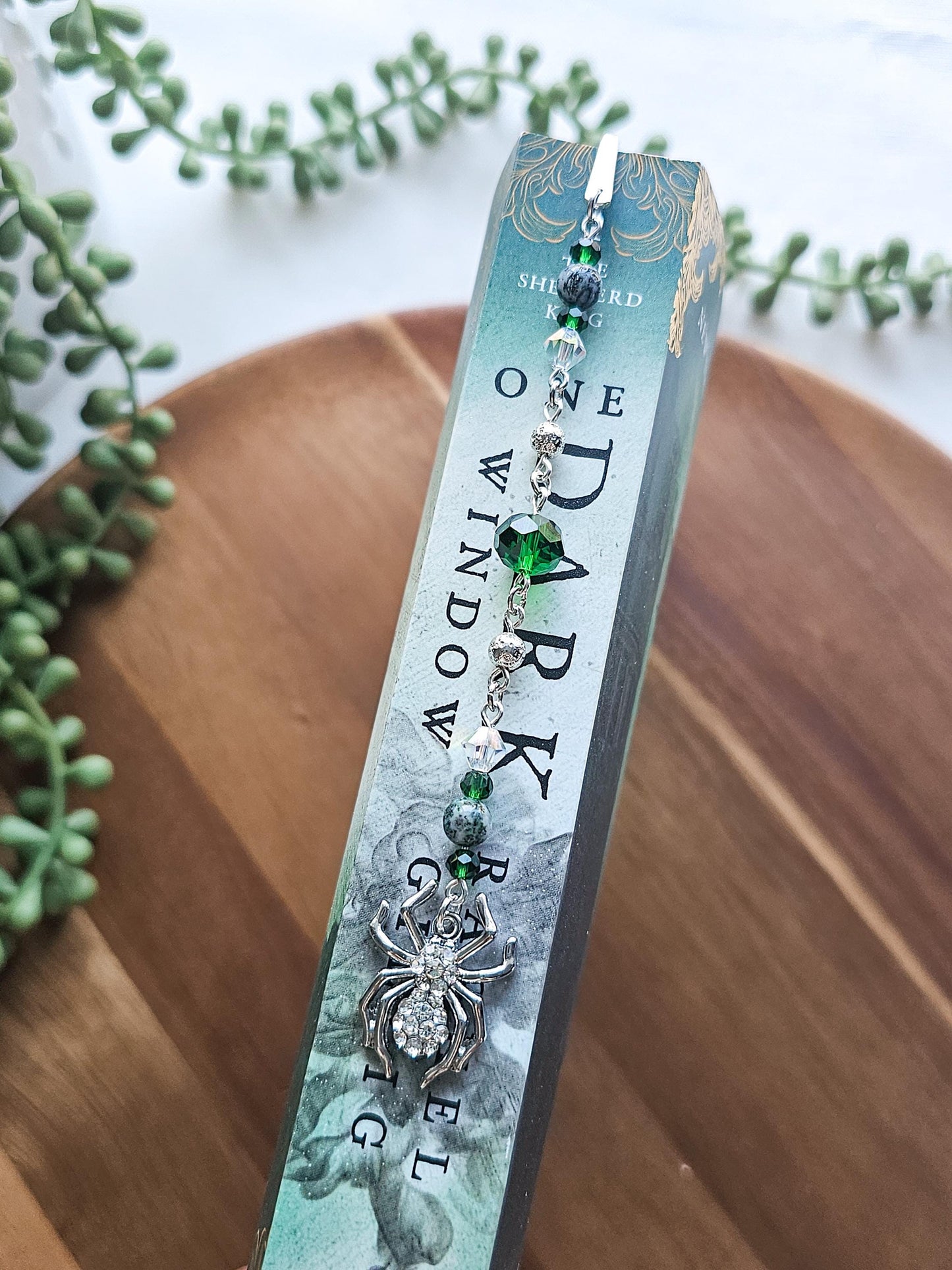 Spider Charm Bookmark