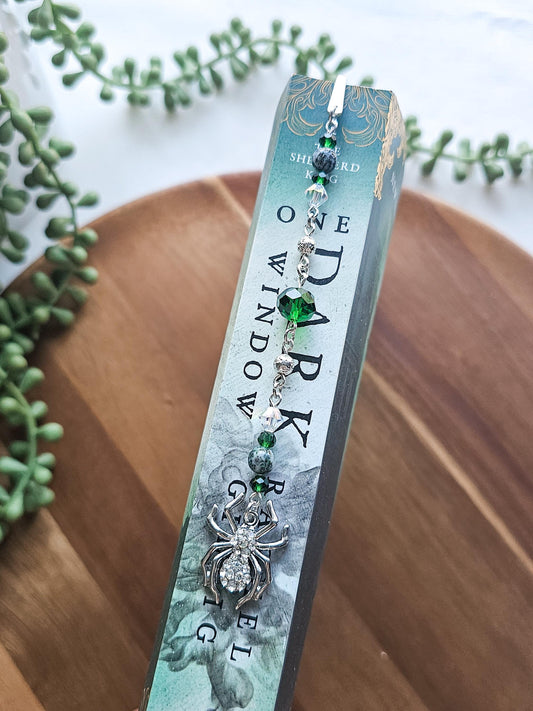 Spider Charm Bookmark