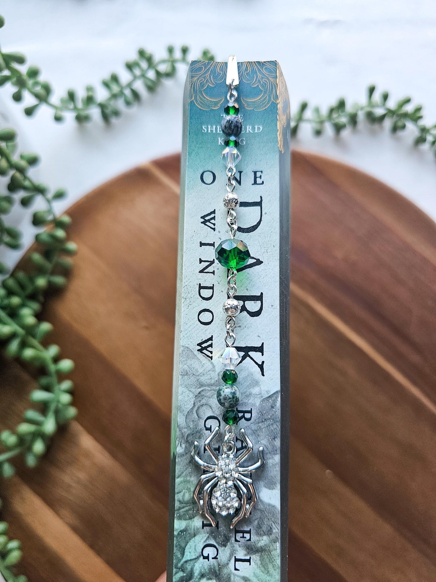 Spider Charm Bookmark