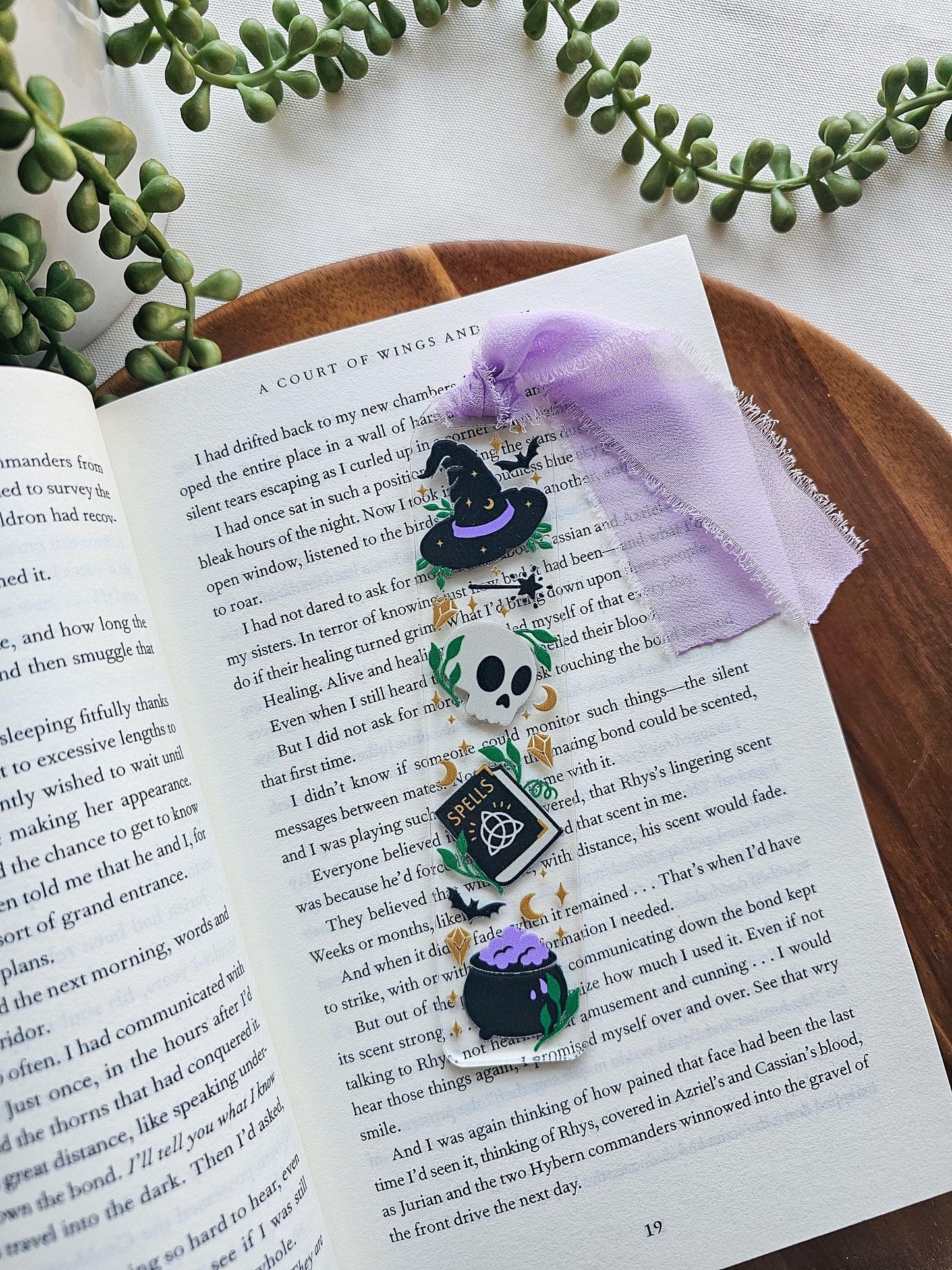 Bewitched Acrylic Bookmark