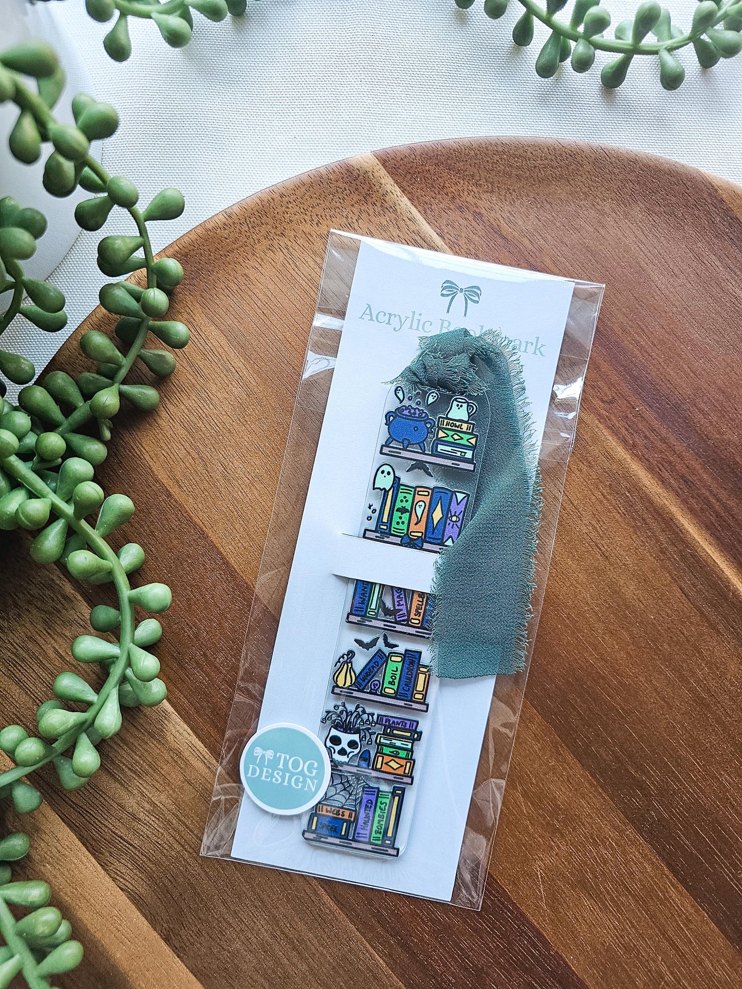 Witchy Library Acrylic Bookmark