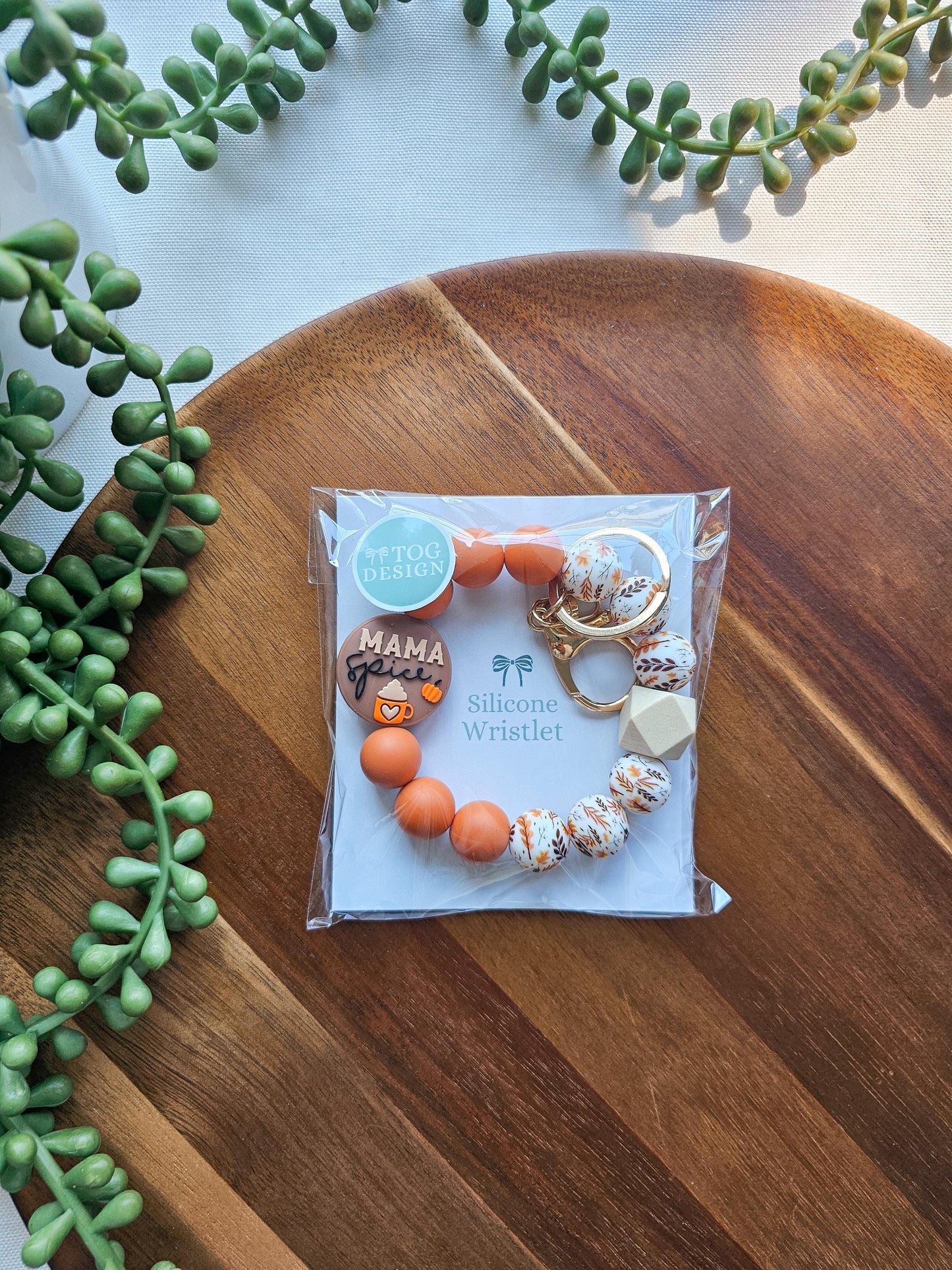 Mama Spice Wristlet Keychain