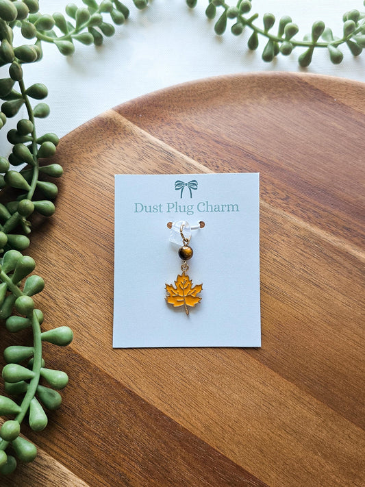 Maple Leaf Charm