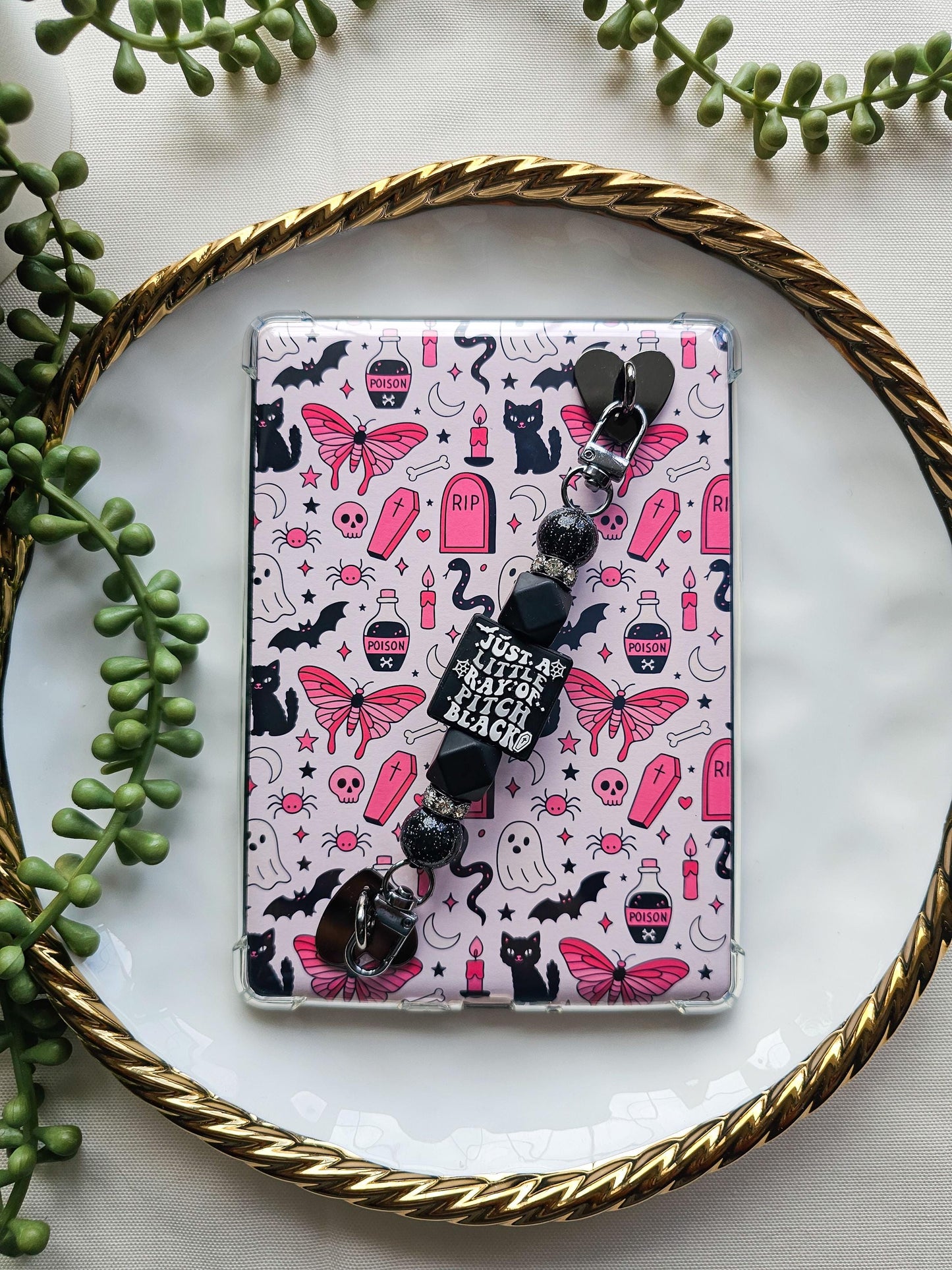 Pitch Black Kindle Strap