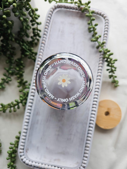 Spooky Frames Glass Coffee Cup