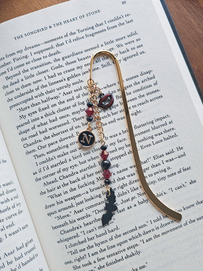 Midnight Bite | Layered Charm Bookmark