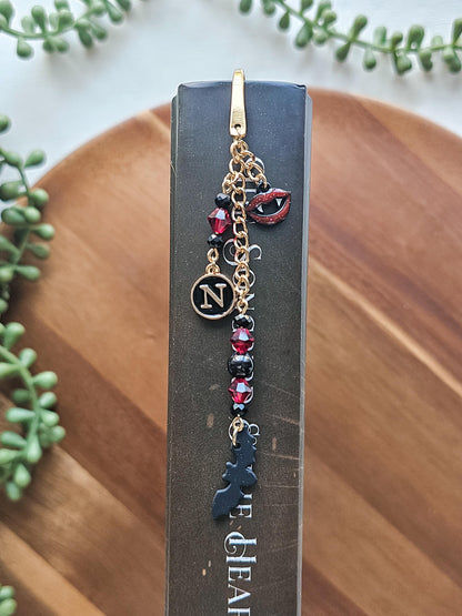 Midnight Bite | Layered Charm Bookmark