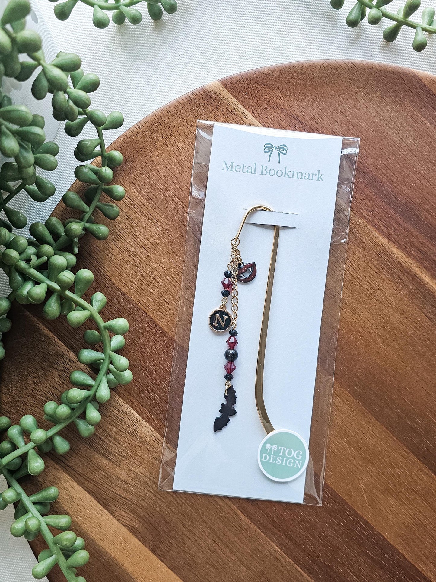 Midnight Bite | Layered Charm Bookmark