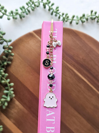 Pink Apparition | Layered Charm Bookmark