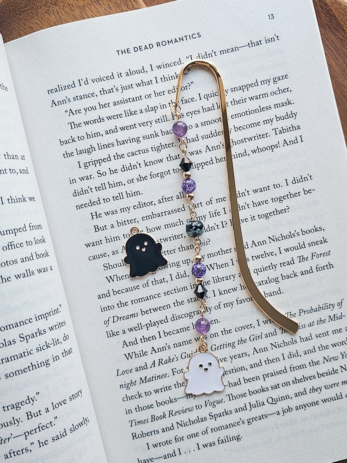 Midnight Boo | Charm Bookmark