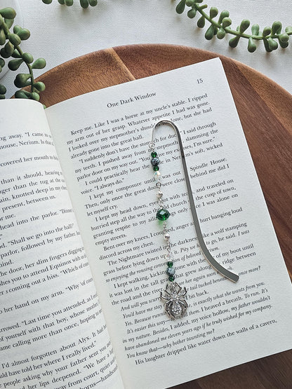 Spider Charm Bookmark