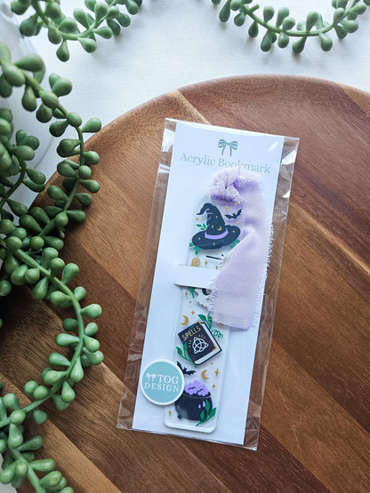Bewitched Acrylic Bookmark