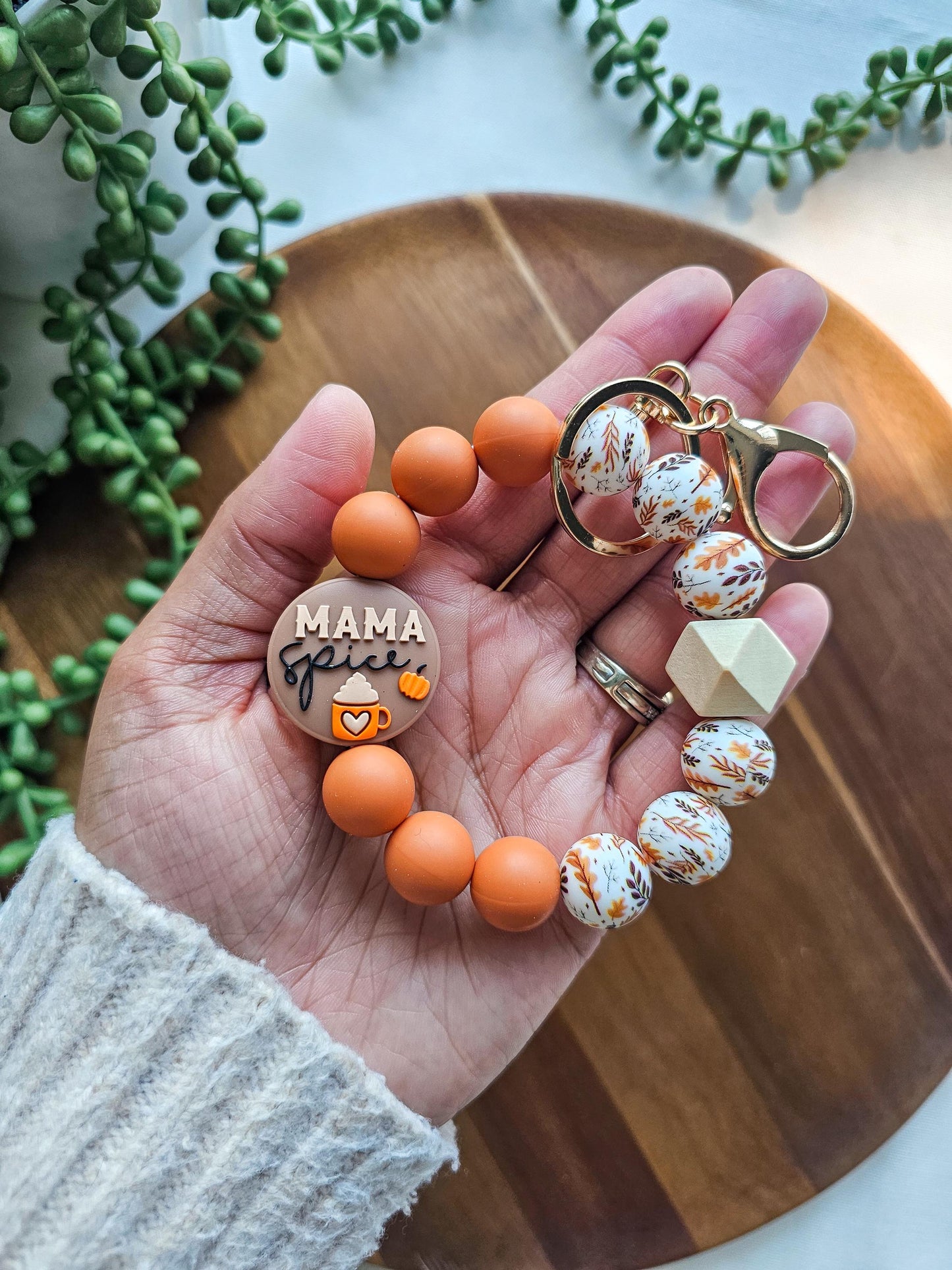 Mama Spice Wristlet Keychain