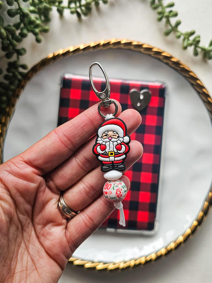 Santa Kindle Buddy Keychain