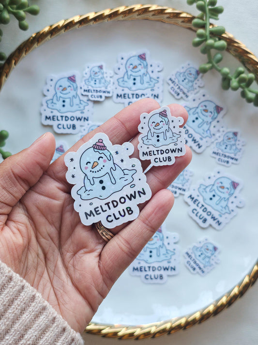 Meltdown Club Sticker