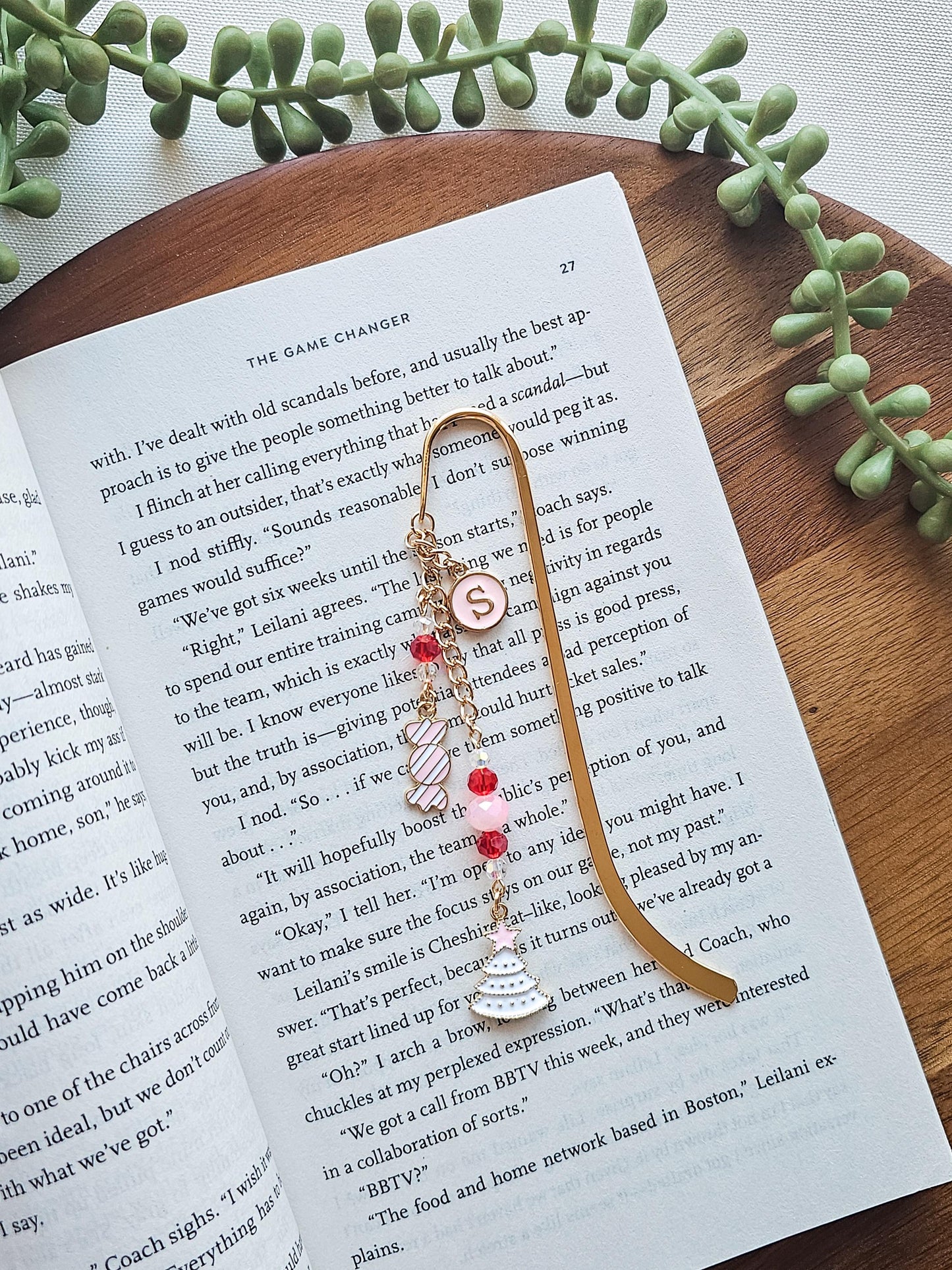 Sugarplum Pages | Layered Charm Bookmark