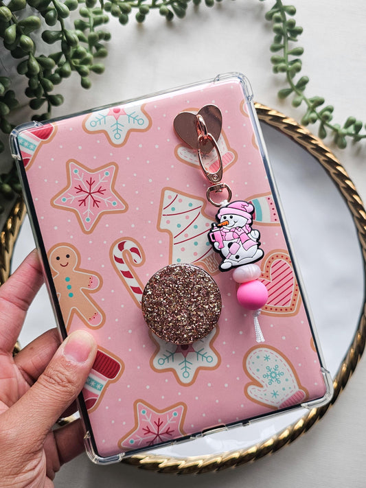 Snowman Kindle Buddy Keychain