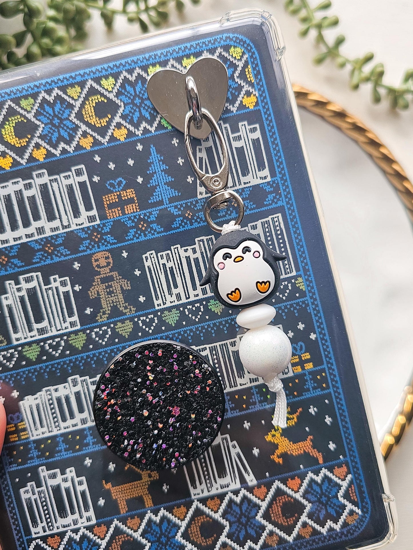 Penguin Kindle Buddy Keychain