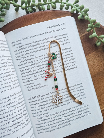 Evergreen Pages | Layered Charm Bookmark