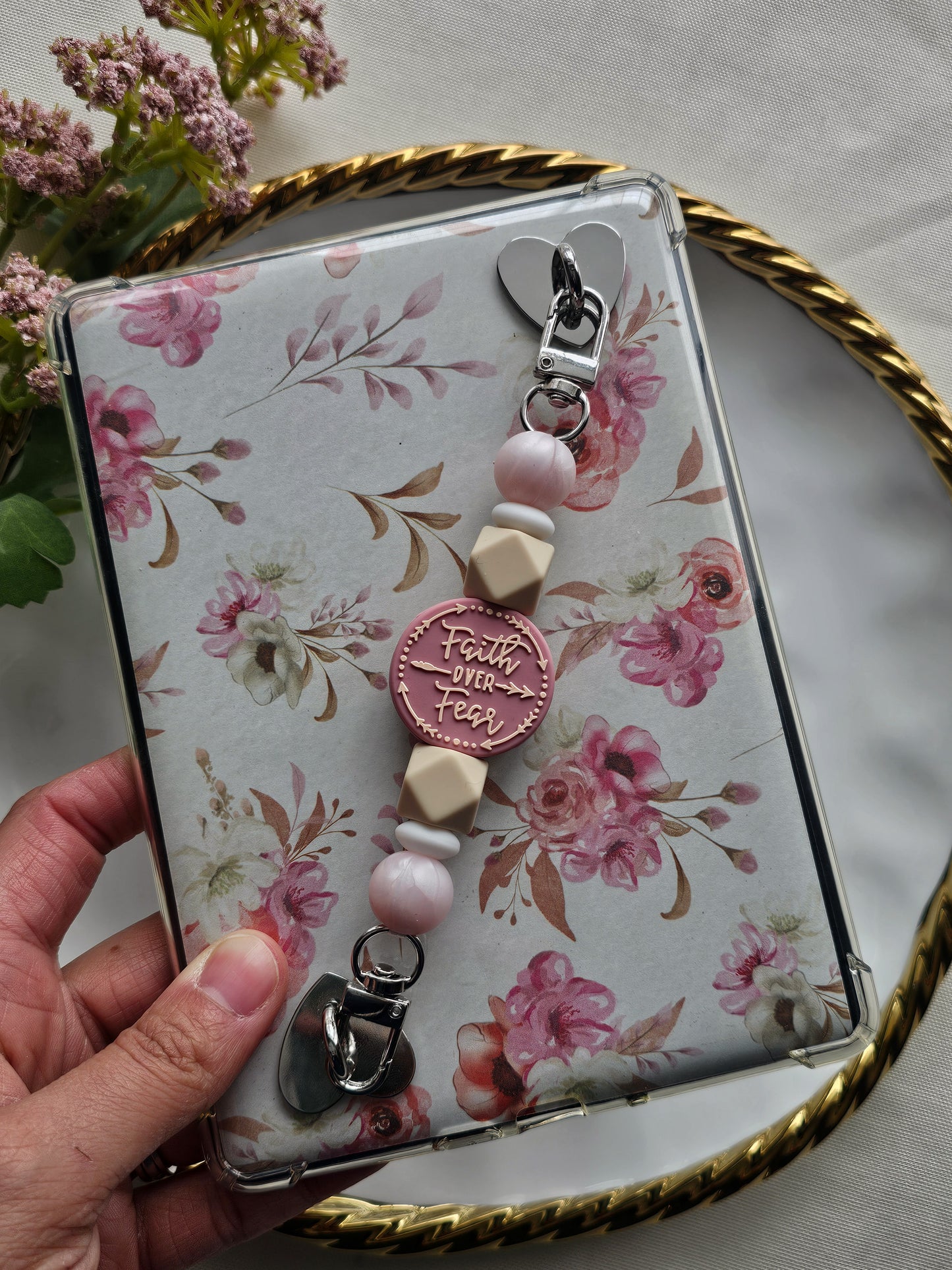 Faith Over Fear Kindle Strap