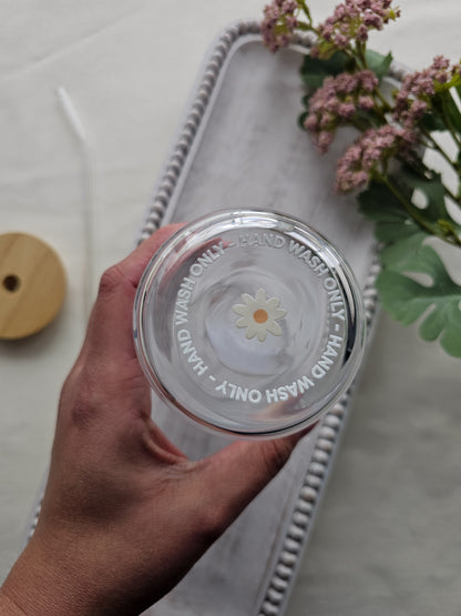 Rooted in Faith Glass Coffee Cup
