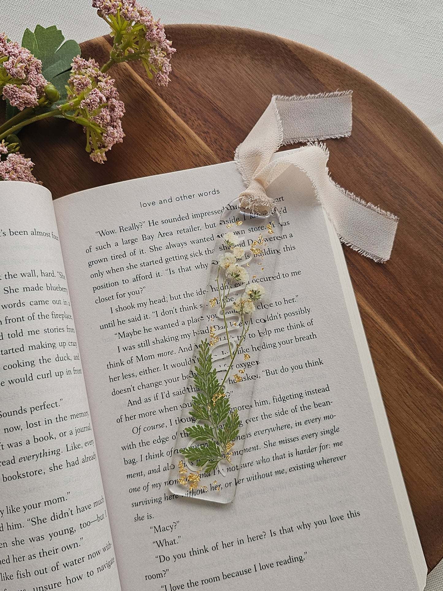 Fern & Fable Resin Bookmark