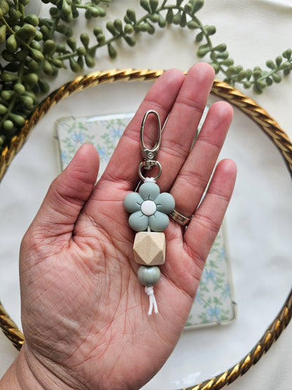 Sage Petals Kindle Buddy Keychain