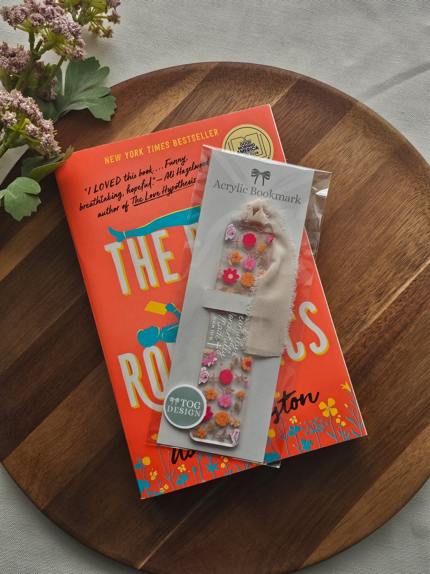 Wonderfully Made Acrylic Bookmark