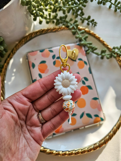 Orange Blossom Kindle Buddy Keychain